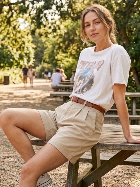 Ralph Lauren | Khaki Vintage Cotton Shorts